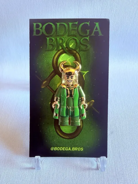 Bodega Bros Loki Laufeyson Brix Series Pin Marvel Frost Giant God of mischief
