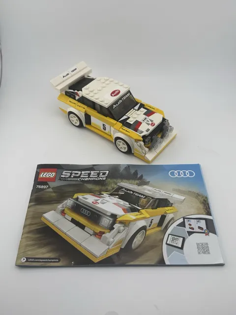 LEGO Speed Champions 1985 Audi Sport quattro S1 76897 Rally Car Building Toy