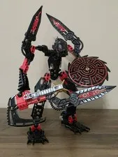 LEGO BIONICLE: Glatorian - Skrall (8978) 100% Complete W/ Thornax Sphere