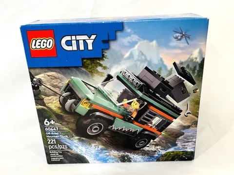 LEGO CITY Off-Road 4x4 Mountain Truck 60447 New Sealed