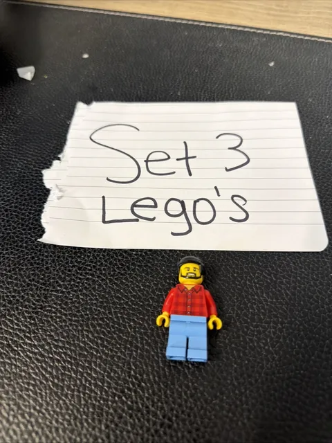 Lego City Pickup Caravan Dad Minifigure 