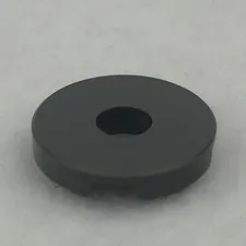 LEGO 15535 Dark Bluish Gray Tile, Round 2 x 2 with Hole (x1)