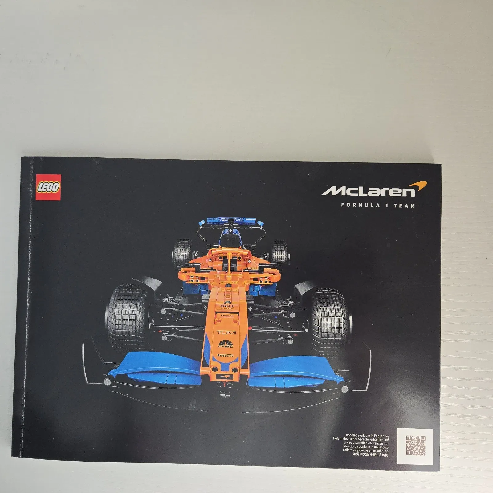 LEGO Technic McLaren F1 42141 Instruction Manual Book Only Replacement OFFICIAL