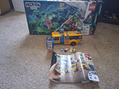 LEGO HIDDEN SIDE Paranormal Intercept Bus 3000 (70423)-complete