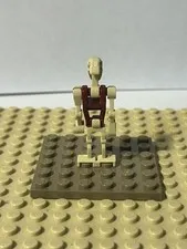 LEGO Star Wars - Red Security Battle Droid Minifigure (7662 / 9494)