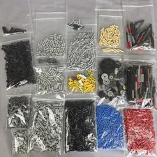 LEGO Huge Lot of Technic Pins Connectors Bushings Axles Robotics Mindstorm NXT