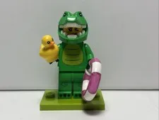 LEGO CMF Collectible Series 28 Crocodile Costume Fan MINIFIGURE 71052