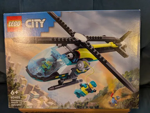LEGO City Emergency Rescue Helicopter (60405) – New, Sealed 🚁🚁🚁  🔥🔥🔥