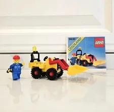 Vintage LEGO 6630 Bucket Loader (1981) – Complete w/ Manual–Classic Tow –No Box