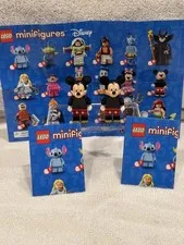Lego Minifigure Disney Series 1 TWO Mickey Mouse Disney leaflet Baseplate Bag
