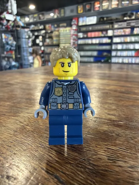 LEGO Chase McCain Adventure Undercover Minifig  Minifigure 60007 71266 Authentic