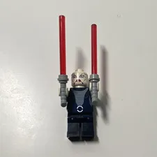 LEGO Asaji Ventress with both lightsabers, good condition.