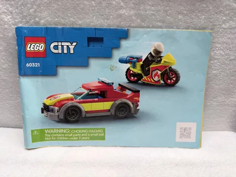 LEGO City 60321 Instruction Manual 2022 Good Used COndition