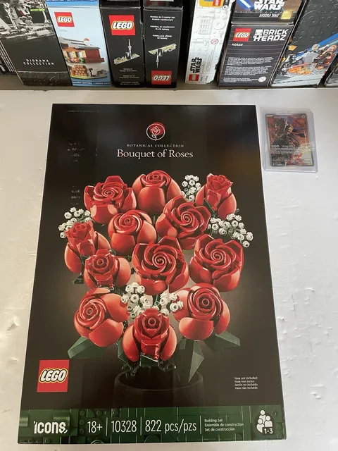 LEGO Botanicals: Bouquet of Roses (10328) | New | Sealed | Retired | Free Ship
