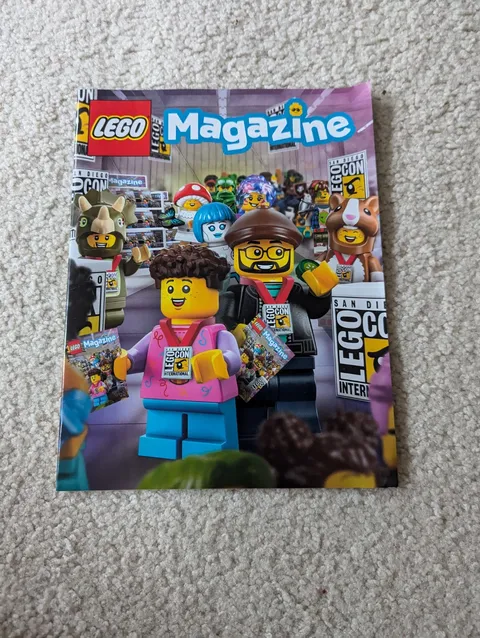 SDCC 2025 Lego Booth Magazine Pre-owned