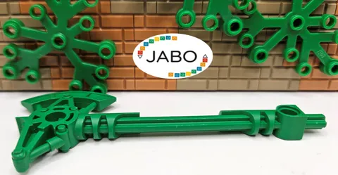(S18/2/21) LEGO Bionicle 32559 Weapon Large Axe Green