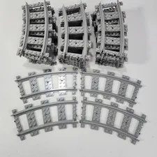 Curved Track 53400 Lego City RC Train RC Railway Town 22pc Rail Extension Tracks