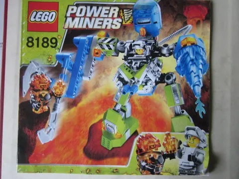 Lego Building Instructions Instruction 8189 Power Miners