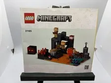 Lego Minecraft Set 21185 Manual Guide Book Only Collectible Cool! 2022