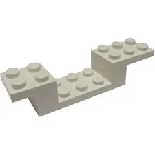LEGO White Bracket 8 x 2 x 1 1/3 inv.617