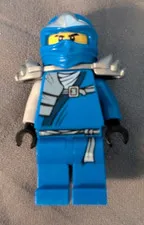 LEGO Ninjago - Rare Original - Jay ZX w/ Shoulder Armor Minifig 9450 - Excellent