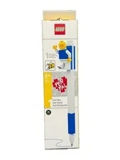 Lego Stationery Pen Pal BLUE Gel Pen M 0.7mm and Classic Minifigure - BNIB