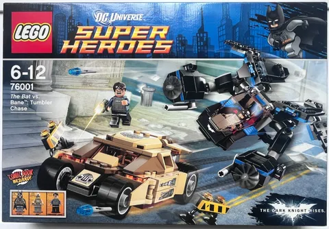 lego 76001 The Bat vs Bane Tumbler Chase The Dark Night Rise Brand NEW