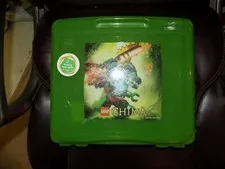 Lego Chima Green Project Storage Case Tote Box # 499510 USED