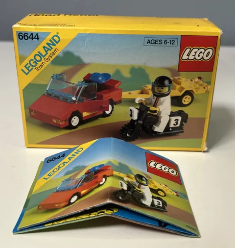 Lego Road Rebel Instruction Manual & Box Only 6644 No Bricks