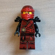 LEGO Ninjago Hands of Time Kai Minifigure Fire Ninja Armor 70627 njo0277