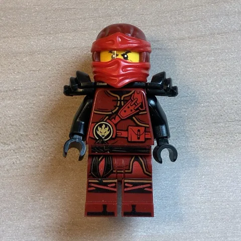 LEGO Ninjago Hands of Time Kai Minifigure Fire Ninja Armor 70627 njo0277