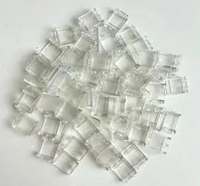 LOT 65 LEGO 1x1x2 1x2x3 1x2 CLEAR TRANS TRANSPARENT WINDOW WALL 87552