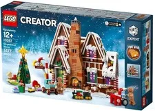 LEGO Creator Expert Gingerbread House Christmas Holiday 10267 Building Kit 1477P