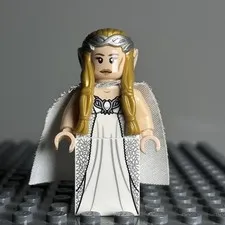 LEGO MINIFIGURES - GALADRIEL - The Hobbit, Lord of the Rings - lor103 - 3D