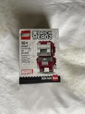 LEGO 40669 Marvel Brickheadz: Iron Man MK5 Figure NIB see pics for box condition