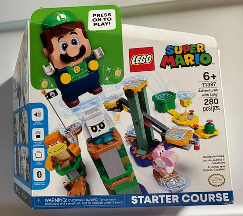 LEGO Super Mario Adventures with Luigi Starter Course 71387 - Brand New!