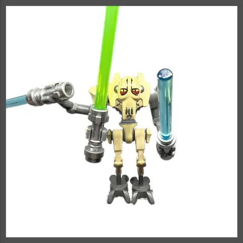 Lego 8095 Star Wars General Grievous Tan Armor Missing  1 Arm 2010 Retired