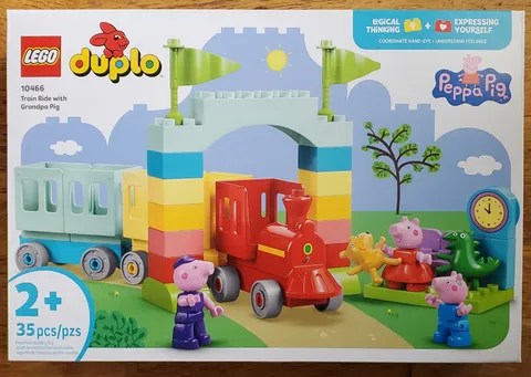 Lego Duplo 10466 Peppa Pig Train Ride With Grandpa Pig - NEW AND SEALED 
