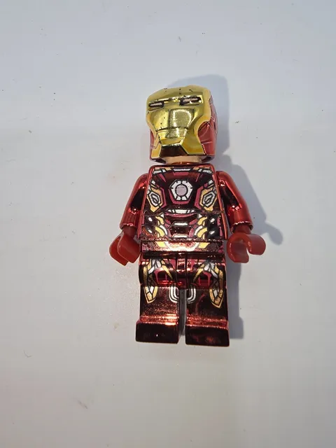 LEGO IRON MAN MINIFIG MARK 45 RARE SUPER HERO TONY STARK AVENGERS AGE OF ULTRON
