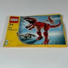 LEGO 4507 Prehistoric Creatures Designer Set Instruction Manual Only 2004