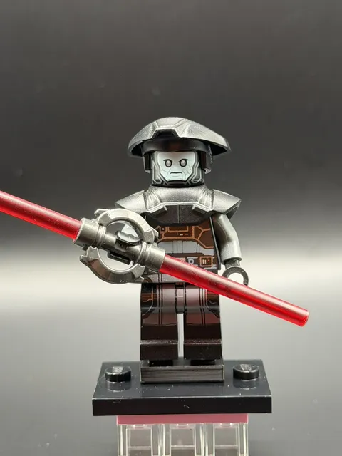 Lego Imperial Inquisitor Minifigure Fifth Brother Black Star Wars 75336 sw1223