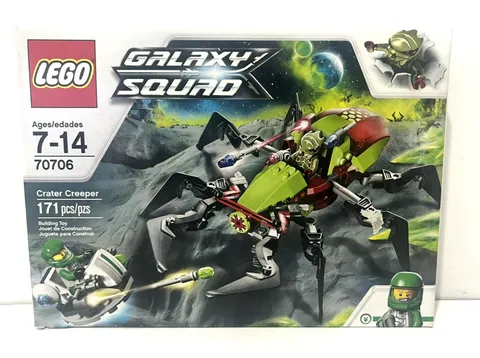 LEGO SPACE GALAXY SQUAD CRATER CREEPER SET 70706 171 PCS 2 MINIFIGURES 2013 NEW!