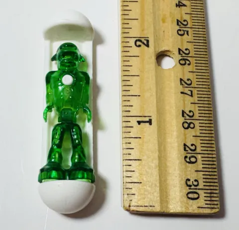 LEGO Mars Mission Alien Minifigure with Hypersled Authentic