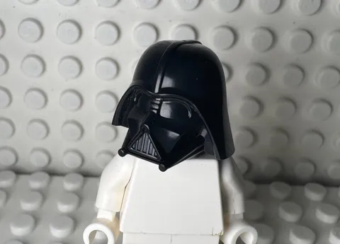 LEGO Minifigure, Headgear Helmet SW Darth Vader 2 Piece Top & Bottom 19916/19917