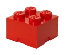 LEGO - Storage Brick 2 x 2 - Red