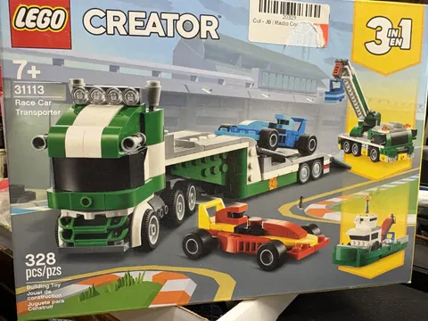 Lego 31113 Creator 3in1 Race Car Transporter New In Box. Sealed