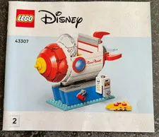 73307 LEGO INSTRUCTION BOOK ONLY Toy Story Pizza Planet Rocket Ship