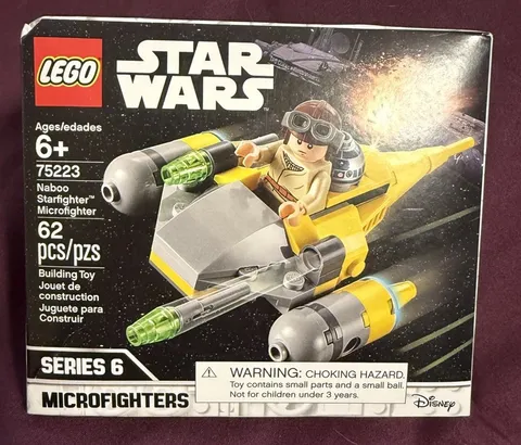 LEGO Star Wars Series 6 Microfighters 75223 Naboo Starfighter Microfighter READ