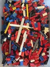 LEGO 3lbs+LOT SLOPES And Specialty Pieces As Pictured Different Sizes And Colors