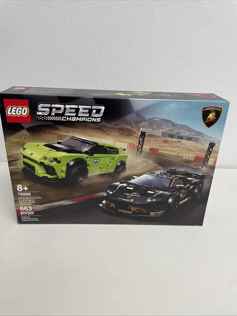LEGO Speed Champions 76899 Lamborghini Urus ST-X & Trofeo EVO Retired NIB Sealed
